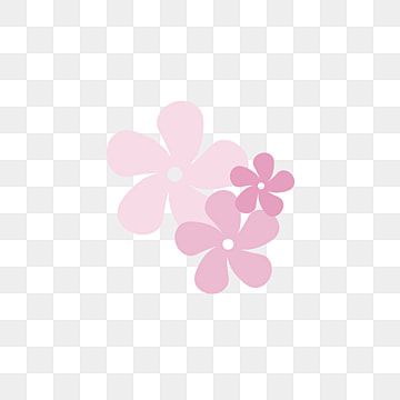 Pink Flower Transparent Background, Pink Flowers Clipart, Flower Transparent Background, Pink Flower Png, Flower Transparent, Pink Drawing, Small Pink Flowers, Flower Icons, Cartoon Flowers