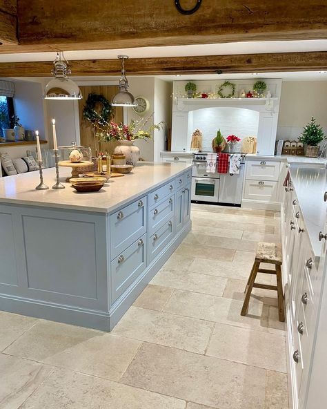 Barn Conversion Kitchen, Peaceful Sunday, Modern Country Kitchens, Oak Frame House, Decking Ideas, Kitchen 2024, Country Cottage Kitchen, Ideal House, Cosy Kitchen