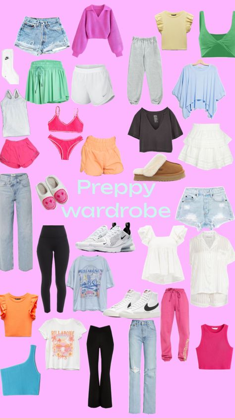 #preppy #wardrobe #fyp #inspo #viral #outfits Target Preppy, Viral Outfits, Summer Fits Aesthetic, Swag Fits, Preppy Wardrobe, Preppy Clothes, Fits Aesthetic, Preppy Summer, Cute Preppy Outfits