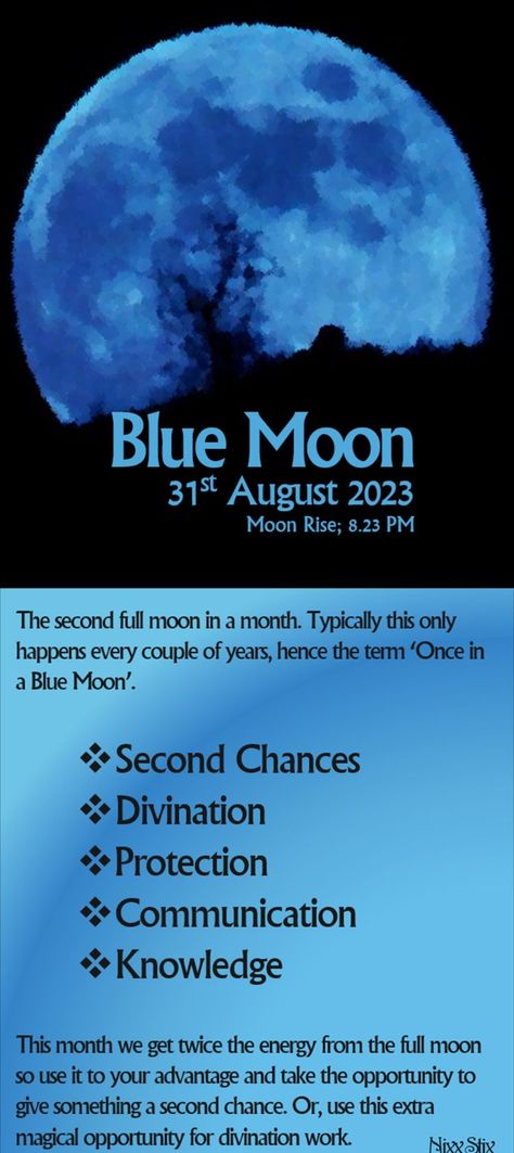 Blue Moon Rituals, Moon Nightlight, Full Blue Moon, Astrology Dates, Moon Chart, Goddess Magick, Moon Meaning, The Blue Moon, Astrology Forecast