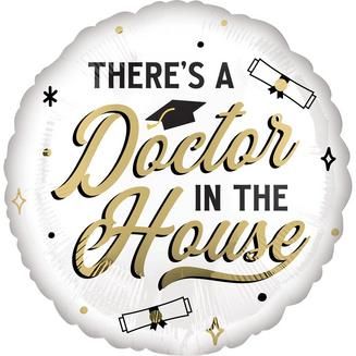 Doctorate Graduation Party, Medical School Graduation Party Ideas, Doctor Graduation Party, Medical Themed Parties, Pharmacy School Graduation, Gold Graduation Decorations, Med School Graduation, Doctor Party, Cap And Diploma