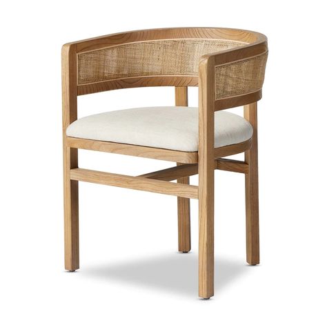 Shop Cordoba Dining Armchair at Burke Decor today. Quick ship and free shipping available for select items in the US. International shipping available. Four Seasons Hawaii, Organic Modern Dining, Rustic Modern Cottage, Wabi Sabi Decor, Bold Kitchen, Diamond Tile, Lulu And Georgia, Dining Chair Design, Dining Armchair