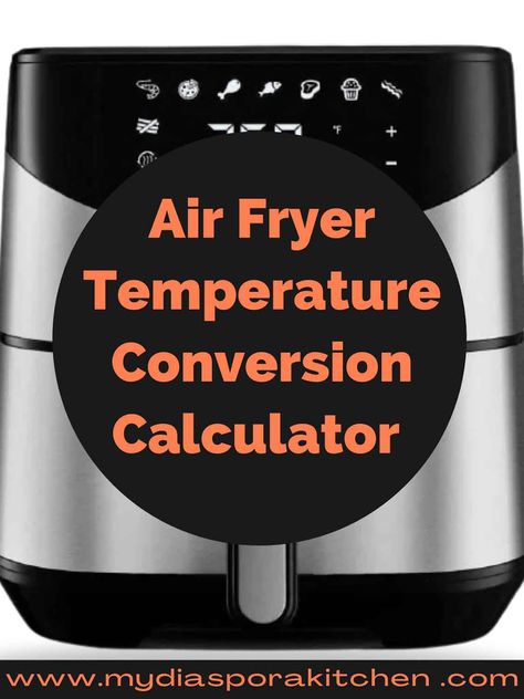 My Air fryer has fast become my favorite thing to cook with. I have since started converting my oven recipes to cook in it. This air fryer temperature conversion calculator #airfryerrecipes #airfryercalculator #airfryerconversion #airfryertemperature Oven Vs Air Fryer Time, Air Fryer Conversion Chart, Air Fryer Conversion, Oven Temperature Conversion, Cooking Timers, Air Fryer Recipes Snacks, Making Hard Boiled Eggs, Oven Temperature, Cafeteria Food