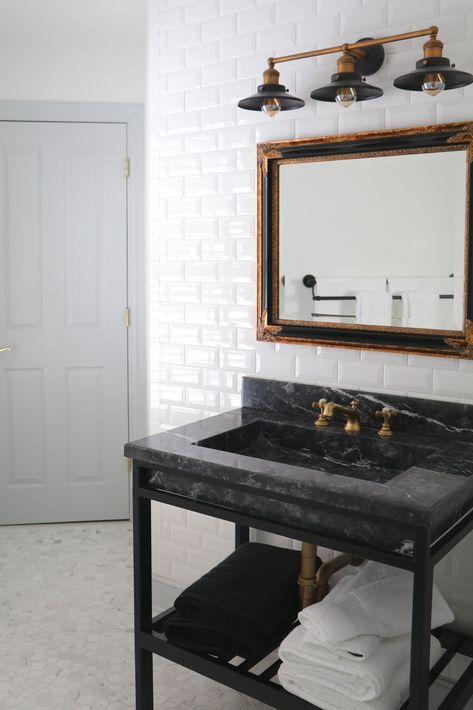 Black Marble Floating Sink, Black Marble Powder Room, Black Vanity Sink, Black Marble Sink Bathroom, Wall Mounted Sink Powder Room, Black Marble Vanity, Small Powder Room Sink, Black Sink Bathroom, Marble Sink Vanity