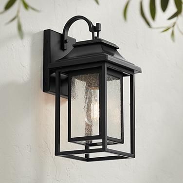 Porch Wall Lights, Outdoor Wall Light Fixtures, Modern Outdoor Wall Lighting, Modern Lanterns, Outdoor Barn Lighting, Black Outdoor Wall Lights, Porch Wall, Led Outdoor Wall Lights, Outdoor Sconces