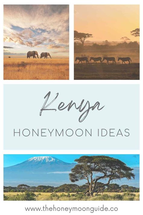 Plan a honeymoon in Kenya - when to go, where to stay and what to do! Click the link to read or pin to read later! ✈️🤍 All Inclusive Honeymoon, Rift Valley, Honeymoon Ideas, Luxury Lodge, Masai Mara, Victoria Falls, Air Balloon Rides, Beach Adventure, Out Of Africa