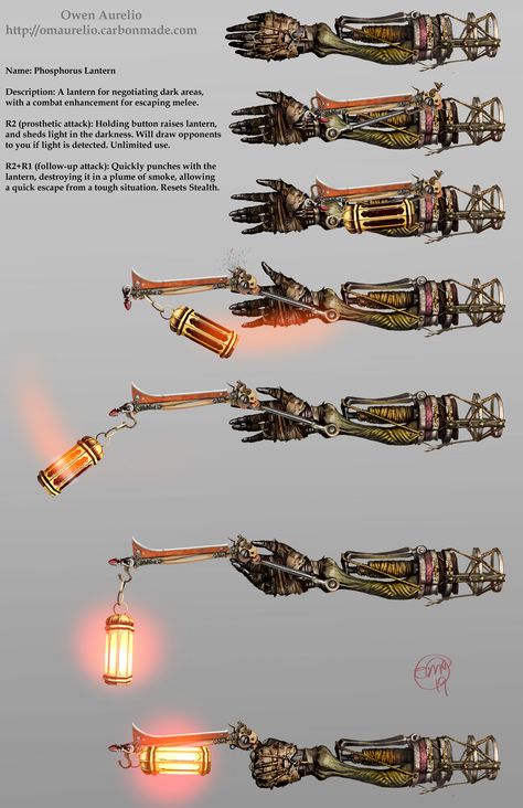 Artificer Items Dnd, Dnd Artificer Items, Dnd Prosthetic Arm, Artificer Tools Dnd, Artificer Prosthetic Arm, Prosthetic Arm, Sekiro Prosthetic, Dnd Prosthetic Arm Item, Steampunk Magic Items 5e