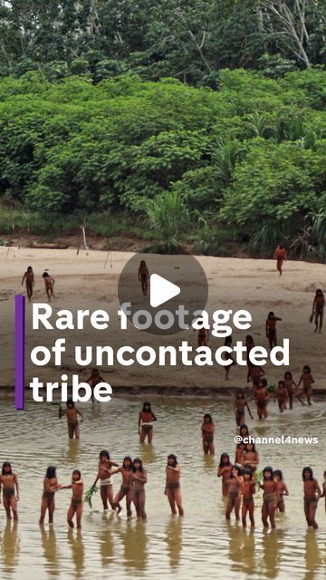 Channel 4 News on Instagram: "Rare footage shows an uncontacted tribe in the Peruvian Amazon, where campaigners say there is an urgent need to revoke logging licenses in the area. #peru #tribe #indigenous #logging #channel4news" Indigenous Women, Rendille Tribe, Klamath Tribe, Algonquin Tribe, Indigenous Strands, Masai Tribe, Amazon Tribe, Indigenous Tribes Amazon Rainforest, Indigenous Tribes