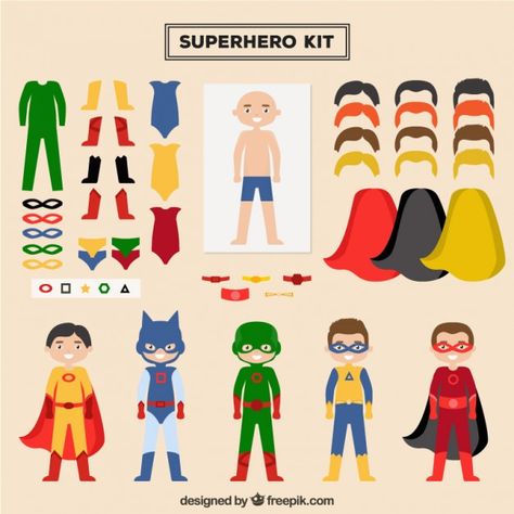 Kid Reference, Heroes Party, Superhero Images, Kids Imagination, Costumes Pictures, Dramatic Play, Super Hero Costumes, Future Kids, Nursery Rhymes