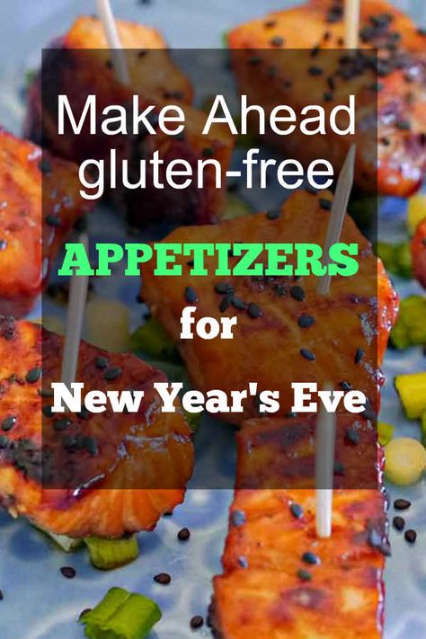 make ahead gluten-free appetizers Party Appetizer Recipes Gluten Free, Gluten Free Dairy Free New Years Eve, Make Ahead Gluten Free Appetizers, Gluten Free Recipes For Party Appetizers, Easy Gluten Free Appetizers Finger Foods, New Year’s Eve Appetizers Gluten Free, Gluten Free Asian Appetizers, Gluten Free Appetizer Recipes Easy, Gluten Free Shrimp Appetizers