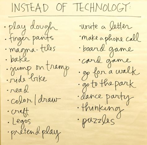 Instead Of Technology, Screen Time Alternatives, Montessori Mom Aesthetic, Cool Parents Aesthetic, No Technology Activities, Gentle Parenting Aesthetic, Slow Childhood, Sahm Aesthetic, Uppfostra Barn