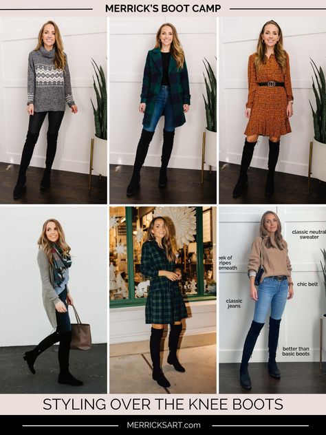 Over The Knee Boot Work Outfit, How To Wear Over The Knee Boots Outfits, Black Over The Knee Boot Outfit, Over The Knee Flat Boot Outfit, Over The Knee Boots With Jeans, Over The Knee Boots 2023, Over Knee Boots Outfit Winter, Black Knee High Boots Outfit Work, Over The Knee Boot Outfit 2024