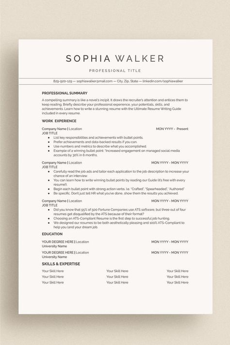 Professional Resume Template Free Download Event Planner Portfolio, Simple Portfolio Website, Modern Cv Template Free, Cv Design Template Free, Skills To Put On Resume, Cv Templates Free Download, Checklist Design, Canva Portfolio, Simple Cv Template