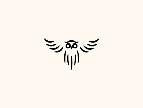 Small Owl Tattoo, Simple Owl Tattoo, Owl Tat, Simple Owl, Potter Tattoo, Small Owl, Owl Tattoo Design, Owl Logo, Harry Potter Tattoos