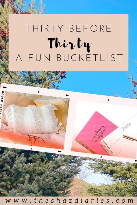 This pin has a notebook in a cozy setting to symbolize the emotions that come with turning 30. In this blog post, I am sharing my "30 Before 30" bucketlist and what I hope to accomplish hopefully this year! 30 For 30, What To Do For Your 30th Birthday, What To Do For 30th Birthday, Things To Do For 30th Birthday, 30 Before 30 List Ideas, Goals Before 30, 30 Before 30 Bucket List, Things To Do Before 30, 30 Things To Do Before 30