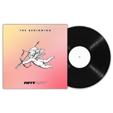 Fifty Fifty The Beginning Cupid Vinyl Widget 💗 Vinyl Widget, Cupid Fifty Fifty, Kpop Vinyl, Vinyl Wishlist, Angel Cupid, Fifty Fifty, The Beginning, Angel, Wallpapers