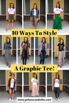 Pinterest Dress Up Tshirt, Tshirt And Jeans Outfit, Style A Graphic Tee, Shirt Over Dress, Graphic Tshirt Outfit, Tshirt Style Outfit, Tee Shirt Outfit, Wardrobe Wishlist, Graphic Tee Outfits