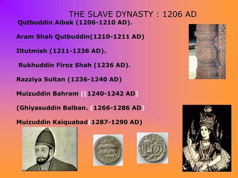 PPT - The period between 1206 AD and 1526 AD in Indian History is known as the Delhi Sultanate. PowerPoint Presentation - ID:3693188 Delhi Sultanate Timeline, Tumblr History, Ancient Empires, History India, Study Preparation, भारतीय इतिहास, India History, History Wallpaper, History Logo