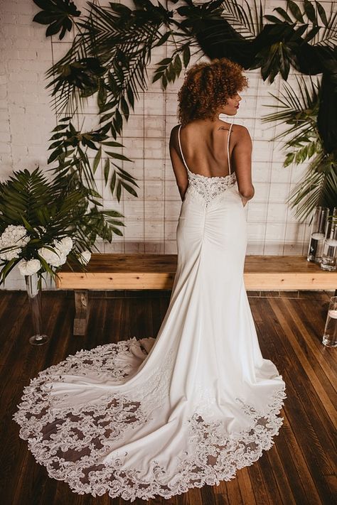 Sheath Bridal Gown, Maggie Sottero Wedding Dresses, Black Bride, Maggie Sottero, Wedding Vibes, Tropical Wedding, Designer Wedding Dresses, Styled Shoot, Beautiful Bride