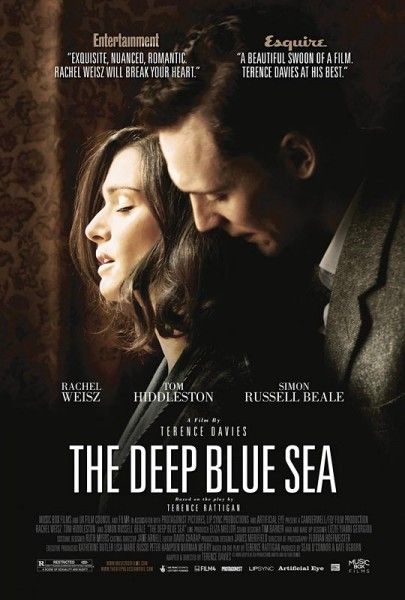 Tom Hiddleston Deep Blue Sea Movie, Sea Pictures, The Deep Blue Sea, Rachel Weisz, Deep Blue Sea, Romantic Movies, Love Movie, Great Movies, Tom Hiddleston