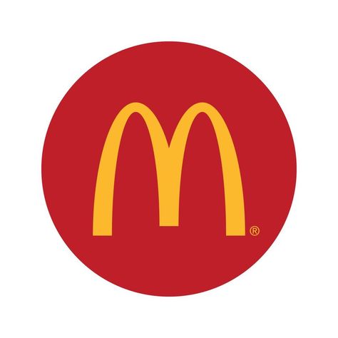 McDonald's logo on transparent white background Mcdonalds Branding, Mcdonalds Stickers, Mc Donald Logo, Mcdonalds Logo, Mac Donalds, Mcdonalds Food, Custom Gaming Computer, Collage Idea, Food Logos