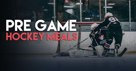 Meals For Hockey Players, Hockey Tournament Food Ideas, Tournament Food, Eating Games, Hockey Tournaments, Hockey Training, Sport Quotes Motivational, Hockey Game, Hockey Games