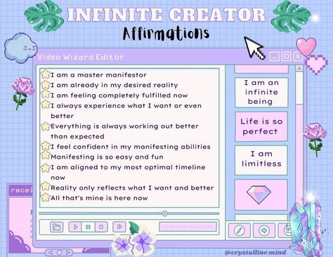 Master Manifestor Affirmations 🌟 Master Manifestor, Dream Vision Board, Gratitude Affirmations, Self Confidence Tips, Bullet Journal Writing, Confidence Tips, Manifestation Affirmations, Self Care Activities, Manifestation Quotes