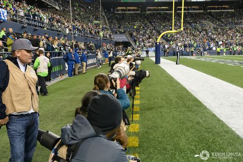 Photographing an NFL football game from the sidelines – Kevin Lisota Photography Nfl Photography, Sport Management Career, From The Sidelines, Nfl Football Games, Stadium Lighting, Football Photography, Career Vision Board, Sport Management, Nfl Games