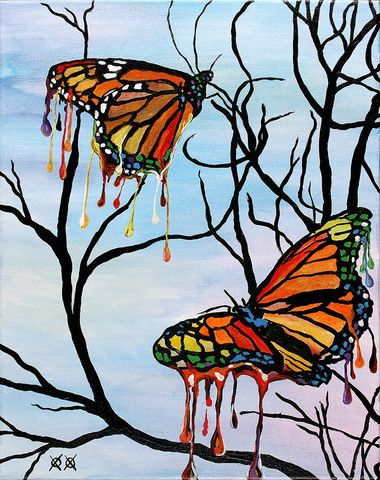 Melting Butterflies John Bramblitt, Art 2024, Butterfly Drawing, Palette Knife Painting, Drip Painting, Easy Diy Art, Hippie Art, Colorful Paintings, Love Art