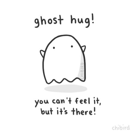 It's a lonely day, hugs r basically the best thing ever. What To Do When You Don't Have Friends, Friendship Funny Quotes, Friendship Things, Ghost Hug, Cute Friendship Quotes, Cute Puns, Happy Friendship Day, Friendly Ghost, Friendship Day Quotes