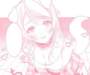 Puppy Girl, Cute Pink, We Heart It, Lost, Hair, Anime, Pink