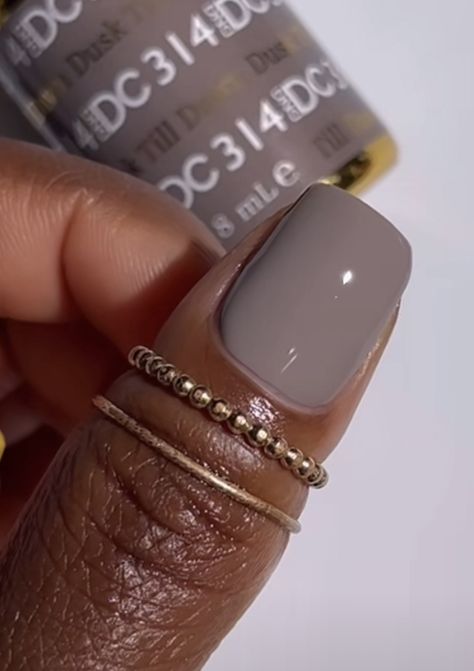 Dnd Gray Nail Colors, Dnd Colors Gel Polish, Dnd Gray Gel Polish, Opi Gel Polish Colors Fall 2024, Dnd Natural Gel Color, Square Gel Nails Fall, Dnd Fall Nail Colors, Opi Gel Colors, Gelish Colors