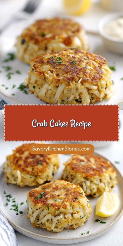 Looking for a delicious seafood dinner that impresses? This crab cakes recipe is perfect for any occasion, blending rich flavors with a crispy exterior. You'll love how easy it is to create a gourmet meal at home. Save this recipe for your next seafood feast! Easy Crab Cake Recipe, Crab Patties Recipes, Pappadeaux Crab Cakes Recipe, Crab Cakes Air Fryer, Crab Cakes Recipe Easy, Crab Beignets Recipe, Roe Recipes, Crab Cake Recipe Easy, Crab Cakes Recipe Best