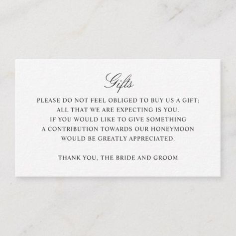 Gift Registry Honeymoon Fund Wedding Monogram Enclosure Card Wedding Honeymoon Fund Ideas, Monetary Gift Wording Wedding, Wedding Registry Wording, Gift Registry Wording, Honeymoon Fund Wedding, Honeymoon Fund Wording, Wedding Honeymoon Fund, Wedding Registry Cards, Wedding Invatations