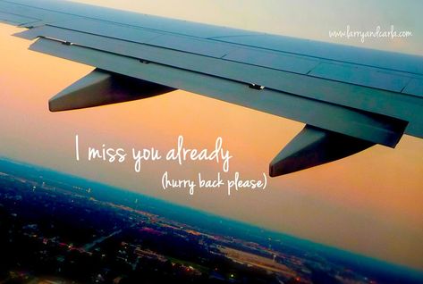 I miss you already... hurry back please! Airport goodbyes are one of the biggest challenges of long-distance relationships. #ldr #longdistance #goodbye #missingyou Airport Quote, Goodbye Quotes For Him, Quotes For Long Distance, Long Distance Gift Ideas, Ldr Couples, Long Distance Relationship Tips, Mark Calaway, Us Visa, Gift Ideas For Your Boyfriend