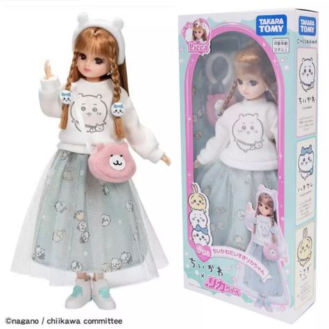 Takara Tomy Chikawa Daisuki Licca-Chan LD-08 Collaboration Doll From Japan New | eBay Licca Chan Doll, Licca Chan, Japan News, Doll Aesthetic, Takara Tomy, Dream Doll, Japanese Dolls, Bear Doll, Doll Photography