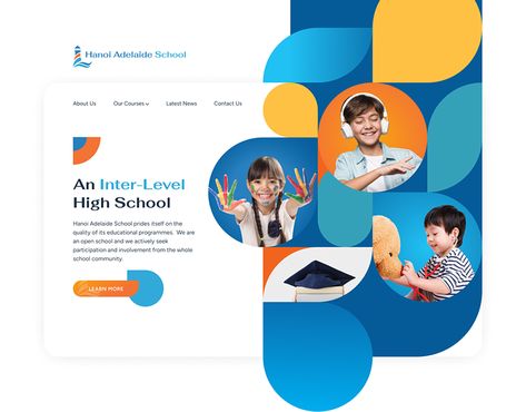 High School Website Design, School Website Design, Web Design School, Website Design Inspiration Layout, School Website, School Community, School Pride, Design School, Kids App