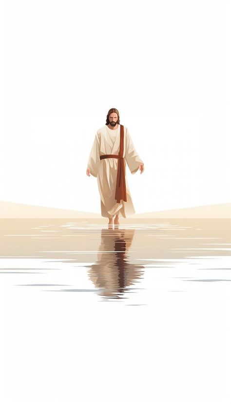 Jesus Christ Lds, Jesus Background, Jesus Walking, Christian Iphone Wallpaper, Catholic Wallpaper, Christian Quotes Wallpaper, Jesus Drawings, Jesus Artwork, Christian Backgrounds