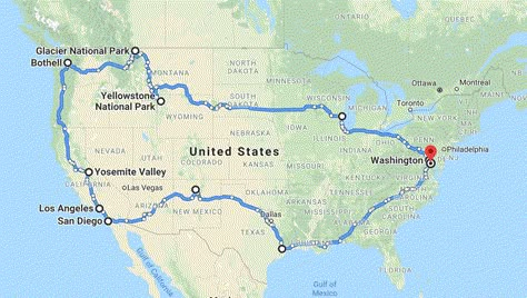 Usa Road Trip Map, Making A Cross, Cross County, Cross Country Trip, Usa Roadtrip, Cross Country Road Trip, Usa Trip, Rv Trip, Badlands National Park