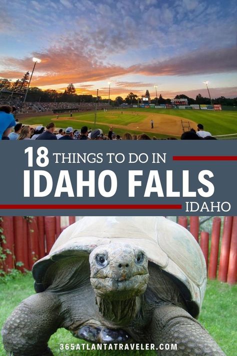 Few cities in the U.S. are quite as scenic as Idaho Falls, Idaho. Resting near the 600-foot-wide waterfalls of the Snake River, the city is packed to the brim with many incredible sights and beautiful places to explore. Here are 18 things to do in Idaho Falls that we know you and your family will love. Idaho Falls Things To Do In, Things To Do In Idaho, Idaho Hot Springs, Idaho Vacation, Visit Idaho, Mountain Vacation, Places To Explore, Mountain Vacations, Idaho Falls