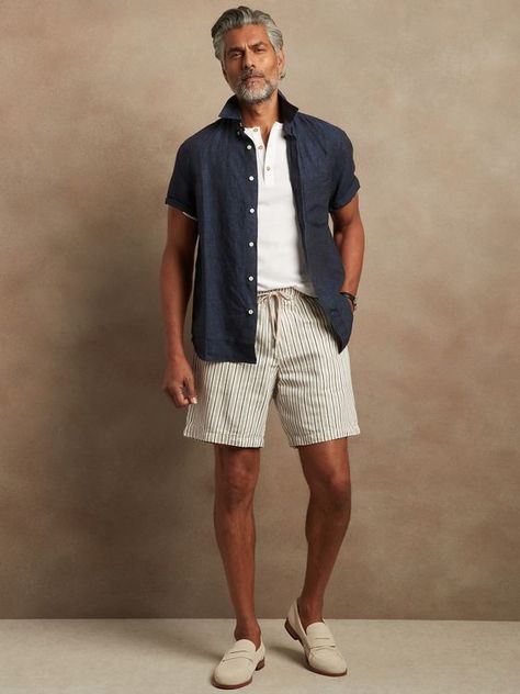 Good fabric thick does not transparent and looks good I asked for the 170 I am short but thick I look good Boating Outfit Men, Mens Shorts Outfits Casual, Bday Shoes, Wedding Guest Outfit Men, Clothes For Men Over 50, Shorts Outfit Casual, Vacation Outfits Men, Mens Summer Fashion Beach, Boyfriend Outfit