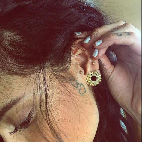 Founded in 1996, High Quality, Handmade Jewelry for Stretched and Non-Stretched Ears.  We ship worldwide! Downtown LA  E: info@tawapa.com Upper Ear Piercing, Kehlani Parrish, Ear Stretching, Plugs And Tunnels, Stretched Lobes, Piercings For Girls, Touch The Sky, Cute Ear Piercings, Industrial Jewelry