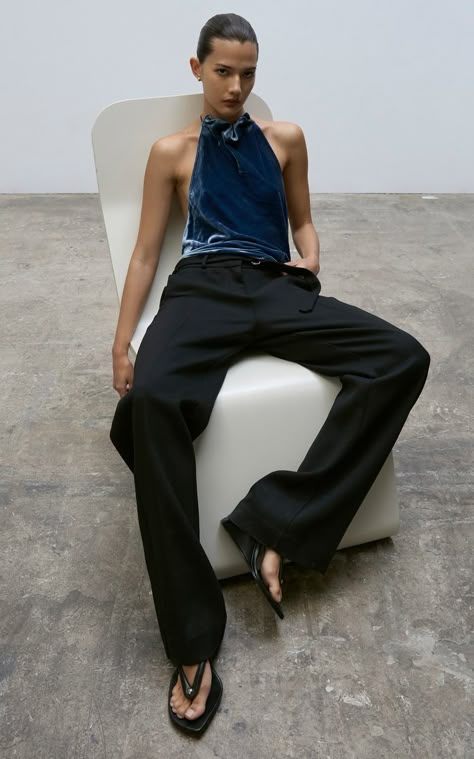 Women's Paris Georgia Resort 2025 Collection | Moda Operandi Resort 2025, Paris Georgia, Androgynous Outfits, Basic Wear, Knit Midi Skirt, Androgynous Fashion, Minimal Outfit, Girls Outfits, Maxi Knit Dress