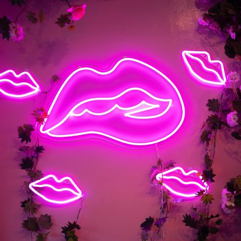 The Cake Drip (@cakedriphydepark) • Instagram photos and videos Neon Lips, Lips, Neon Signs, Neon, Photo And Video, Instagram Photo, Instagram