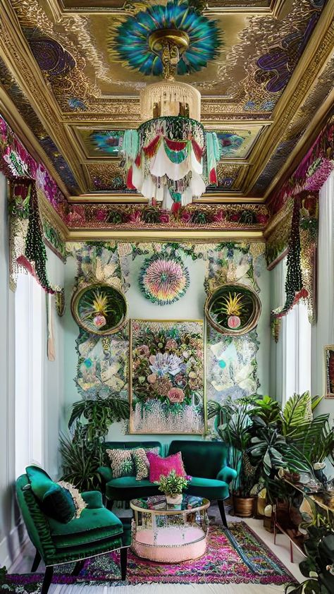 Vintage Maximalist Decor, Colourful Living Room Decor, Maximalist Interior, Maximalist Home, Maximalist Design, Colourful Living Room, Maximalist Decor, Maximalism, Decor Living Room