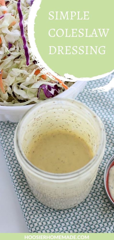 Basic Coleslaw Dressing, Homemade Cole Slaw Dressing Recipe, Coleslaw Mix Salad Recipe, Simple Cole Slaw Dressing Recipe, Home Made Coleslaw Dressing Slaw Recipes, Coleslaw Without Vinegar, Light Coleslaw Dressing, Easy Coslaw Dressing, Coleslaw Dressing With Honey