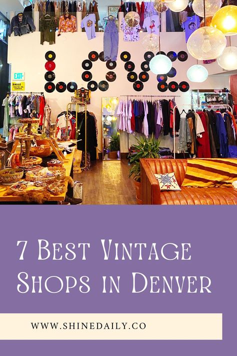 Denver Outfits, Denver Shopping, Denver Trip, Denver Travel, Colorado Trip, Loveland Colorado, Betty Draper, Vintage Stores, Colorado Vacation