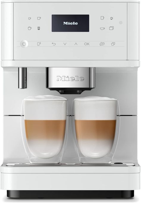 NEW MilkPerfection Automatic Wifi Coffee Maker & Espresso Machine Combo, Lotus White - Grinder, Milk Frother Miele CM 6160 Miele Coffee Machine, Coffee Aroma, Cleaning Tablets, Automatic Coffee Machine, Frothing Milk, Cafe Latte, Milk Frother, Speciality Coffee, Coffee Flavor