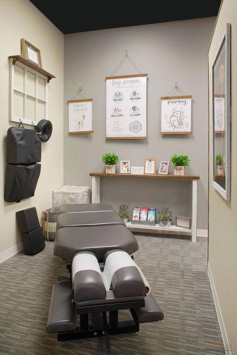 Medical Office Interior Design, Chiropractic Office Decor, Medical Office Interior, Chiropractic Office Design, Doctor Office Design, Doctors Office Decor, Medical Office Decor, Medical Office Design, Family Chiropractic