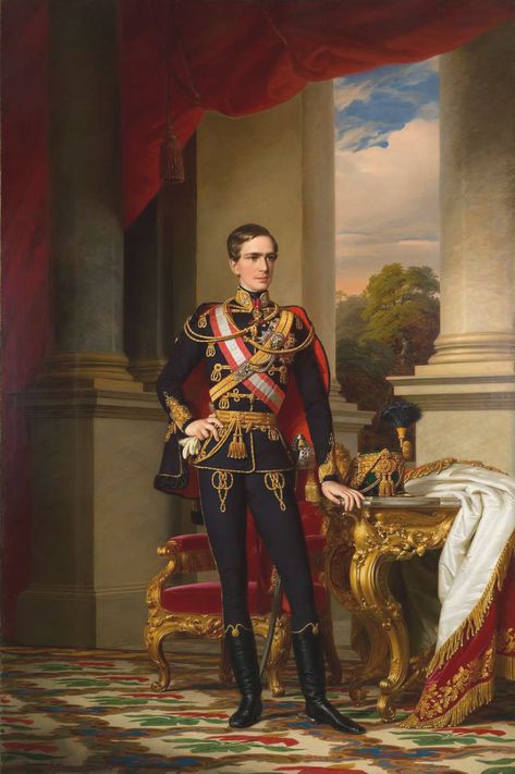 Man In Uniform, Franz Xaver Winterhalter, Franz Joseph, Francisco Goya, Diego Rivera, Jean Michel Basquiat, Military Uniforms, Joan Miro, European History